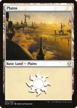 Plains (252) [Dominaria] | North Game Den