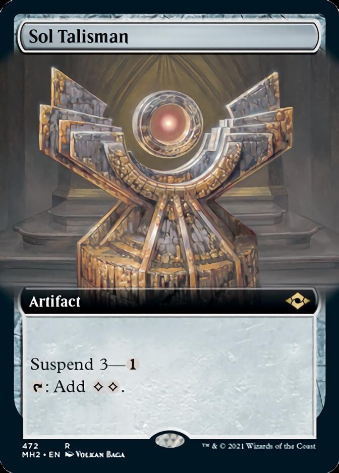 Sol Talisman (Extended Art) [Modern Horizons 2] | North Game Den