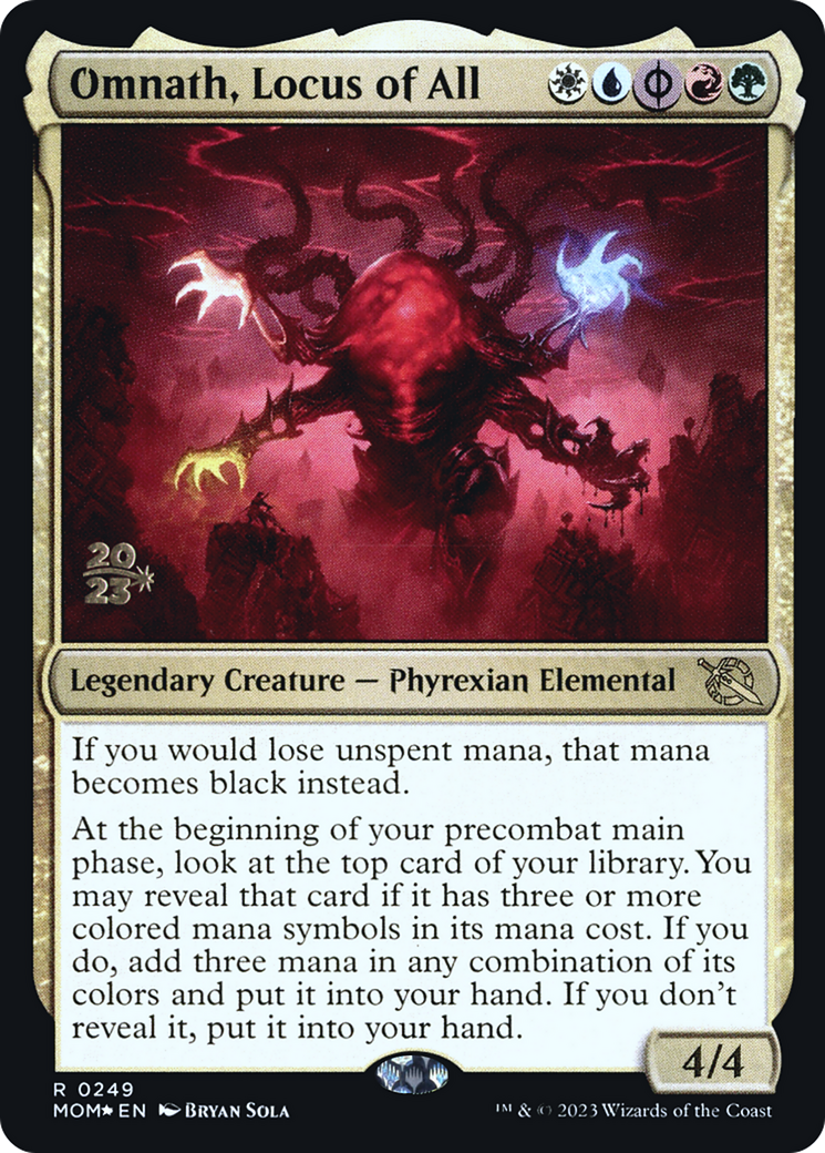 Omnath, Locus of All [March of the Machine Prerelease Promos] | North Game Den