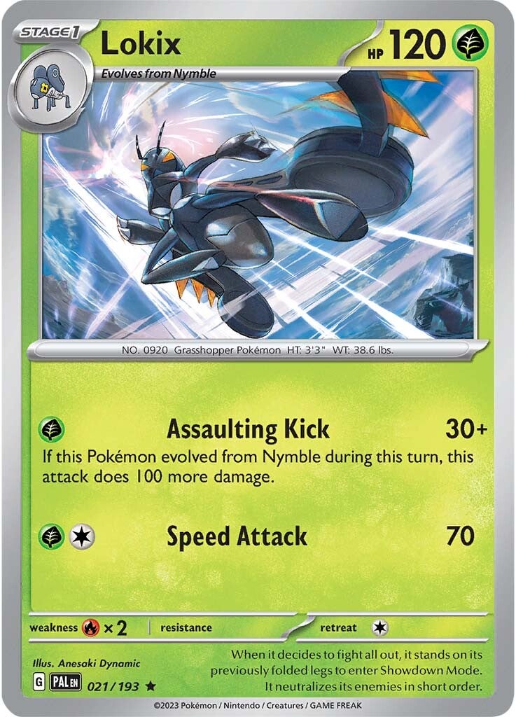 Lokix (021/193) [Scarlet & Violet: Paldea Evolved] | North Game Den