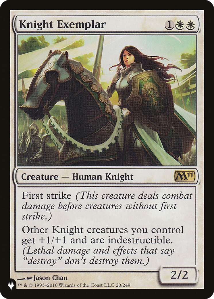 Knight Exemplar (Magic 2011) [The List] | North Game Den