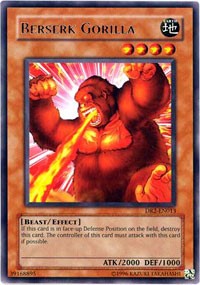 Berserk Gorilla [DR2-EN013] Rare | North Game Den