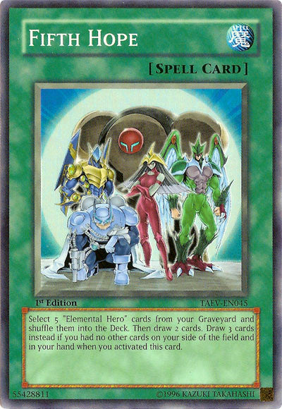 Fifth Hope [TAEV-EN045] Super Rare | North Game Den