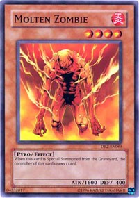Molten Zombie [DR2-EN065] Common | North Game Den