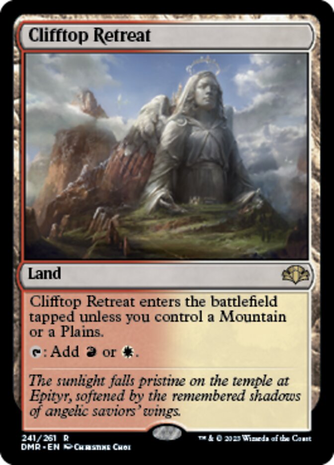 Clifftop Retreat [Dominaria Remastered] | North Game Den