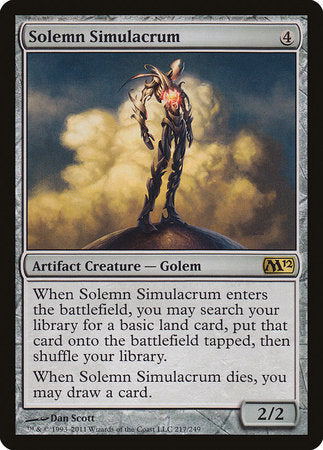 Solemn Simulacrum [Magic 2012] | North Game Den