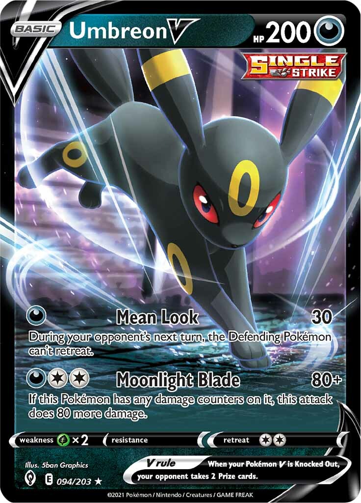 Umbreon V (094/203) [Sword & Shield: Evolving Skies] | North Game Den