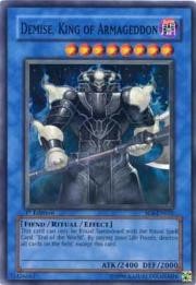 Demise, King of Armageddon [SOI-EN035] Super Rare | North Game Den