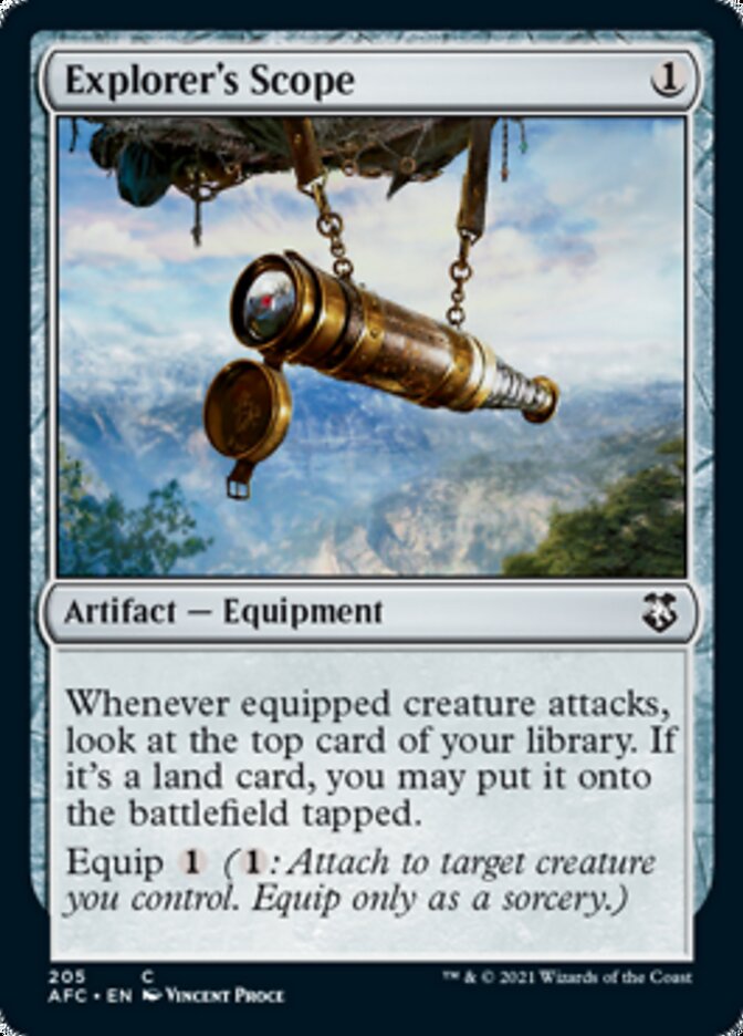 Explorer's Scope [Dungeons & Dragons: Adventures in the Forgotten Realms Commander] | North Game Den