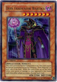 Dark Eradicator Warlock [SD6-EN001] Ultra Rare | North Game Den