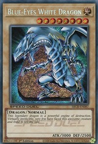 Blue-Eyes White Dragon (Secret) [SBCB-EN087] Secret Rare | North Game Den
