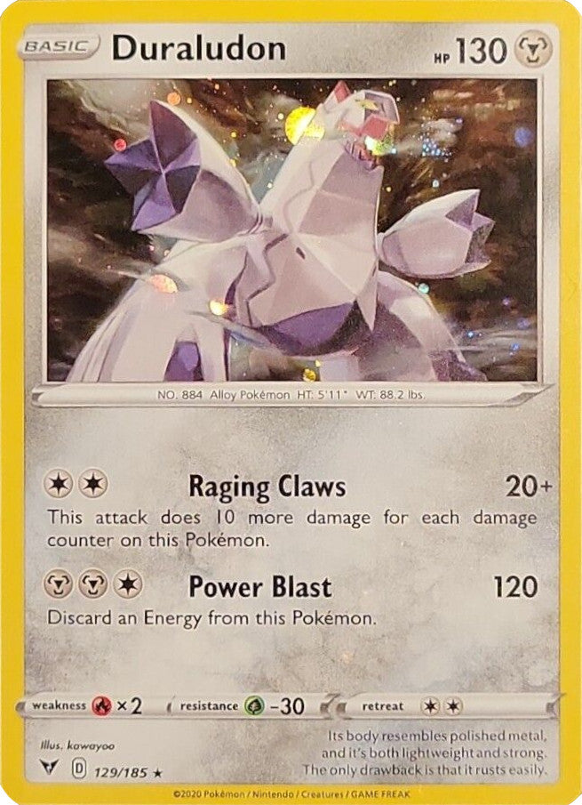 Duraludon (129/185) (Cosmos Holo) [Sword & Shield: Vivid Voltage] | North Game Den