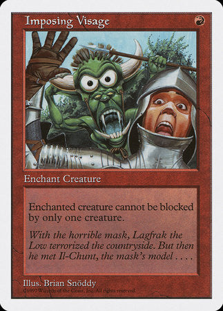 Imposing Visage [Fifth Edition] | North Game Den