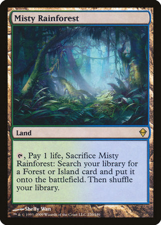 Misty Rainforest [Zendikar] | North Game Den