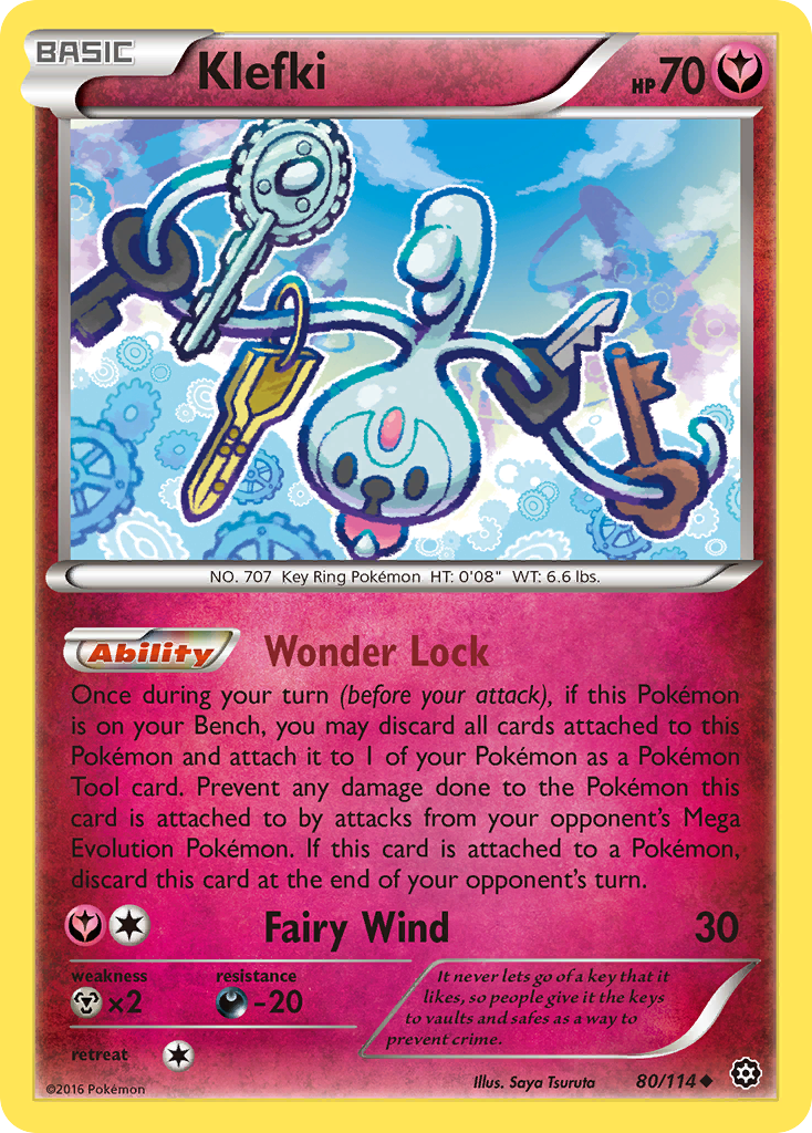 Klefki (80/114) [XY: Steam Siege] | North Game Den