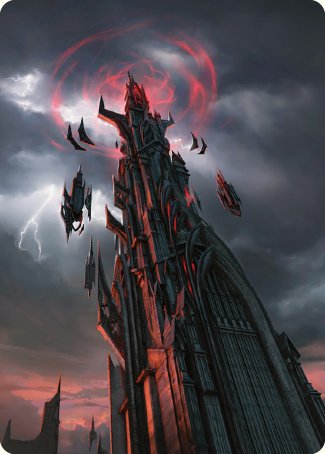 Barad-dur Art Card [The Lord of the Rings: Tales of Middle-earth Art Series] | North Game Den