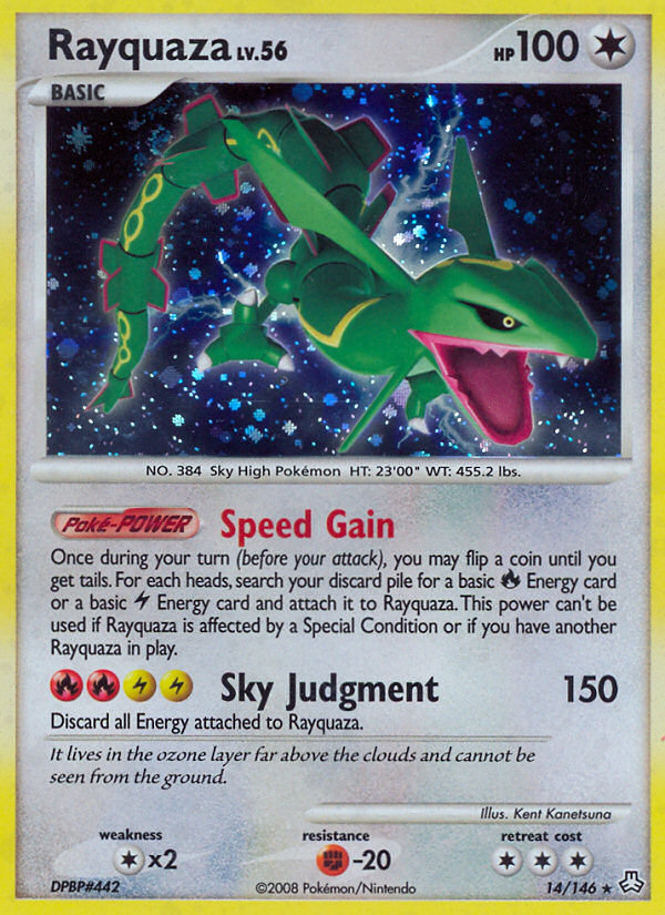 Rayquaza (14/146) [Diamond & Pearl: Legends Awakened] | North Game Den