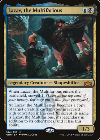 Lazav, the Multifarious [Guilds of Ravnica] | North Game Den