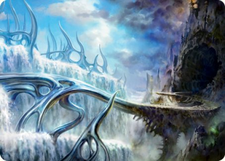 Mistvault Bridge Art Card [Modern Horizons 2 Art Series] | North Game Den