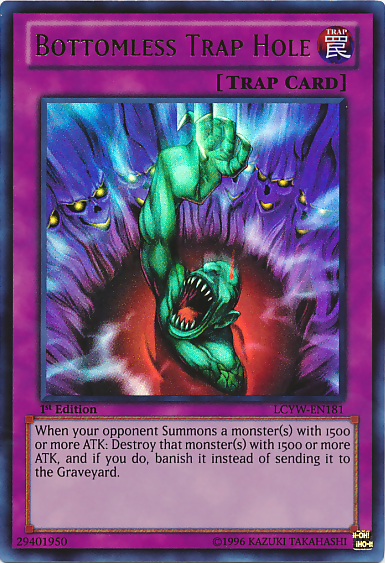 Bottomless Trap Hole [LCYW-EN181] Ultra Rare | North Game Den