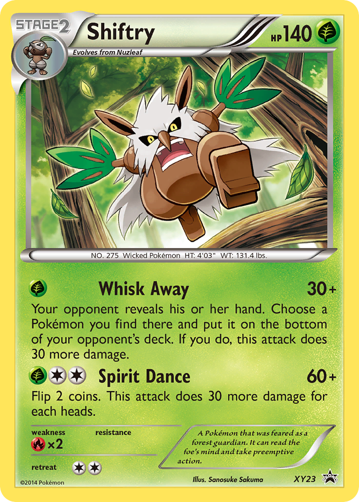 Shiftry (XY23) [XY: Black Star Promos] | North Game Den