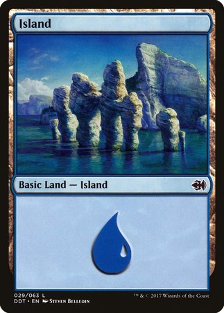 Island (29) [Duel Decks: Merfolk vs. Goblins] | North Game Den