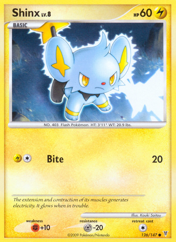 Shinx (126/147) [Platinum: Supreme Victors] | North Game Den