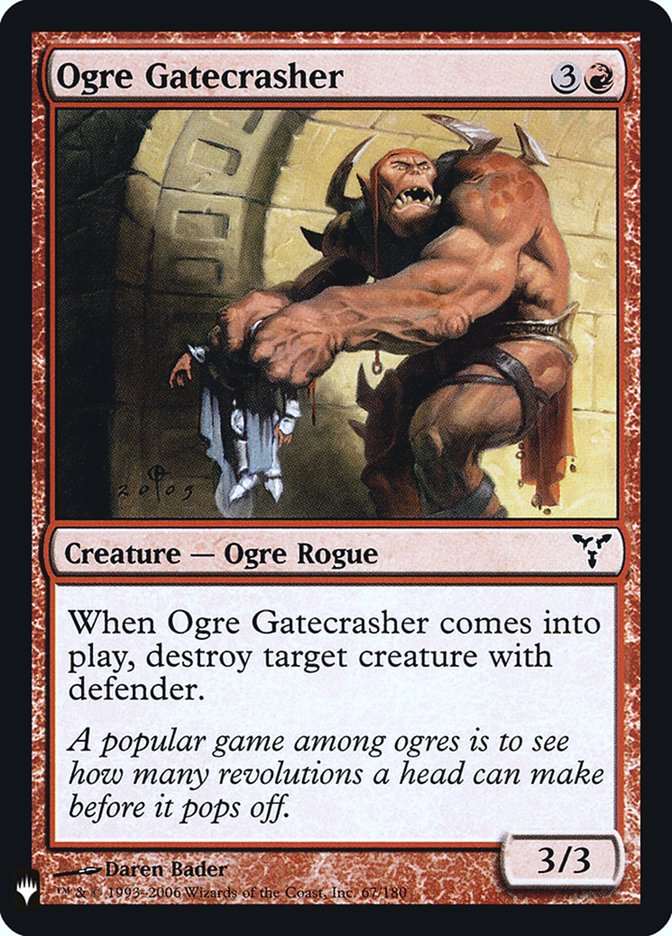 Ogre Gatecrasher [Mystery Booster] | North Game Den