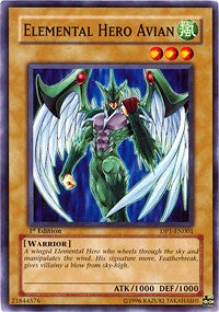 Elemental Hero Avian [DP1-EN001] Common | North Game Den