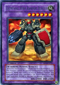 Elemental Hero Rampart Blaster [DP1-EN012] Rare | North Game Den