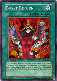 Burst Return [DP1-EN022] Super Rare | North Game Den