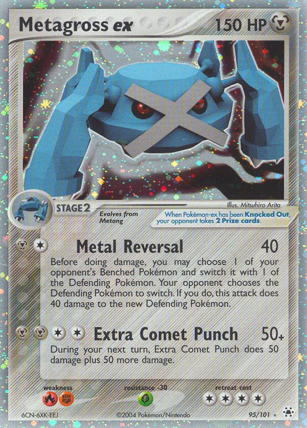 Metagross ex (95/101) [EX: Hidden Legends] | North Game Den