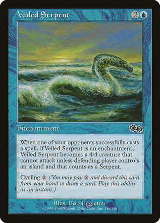 Veiled Serpent [Urza's Saga] | North Game Den