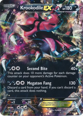 Krookodile EX (XY25) (Jumbo Card) [XY: Black Star Promos] | North Game Den