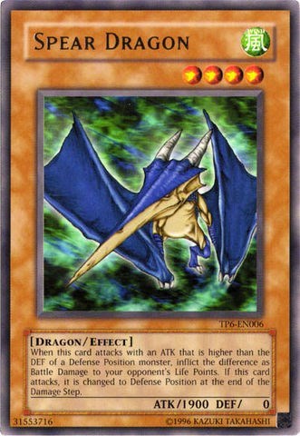 Spear Dragon [TP6-EN006] Rare | North Game Den