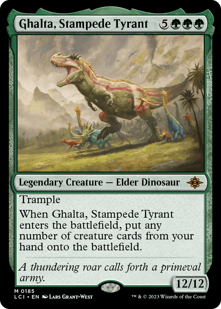 Ghalta, Stampede Tyrant [The Lost Caverns of Ixalan] | North Game Den