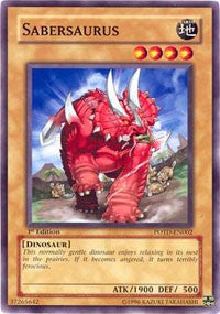 Sabersaurus [POTD-EN002] Common | North Game Den