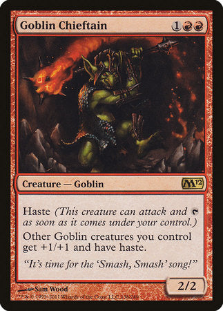 Goblin Chieftain [Magic 2012] | North Game Den