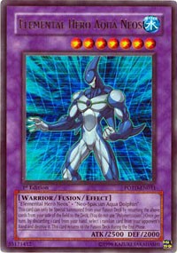 Elemental Hero Aqua Neos [POTD-EN031] Ultra Rare | North Game Den