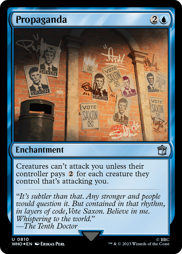 Propaganda (Surge Foil) [Doctor Who] | North Game Den