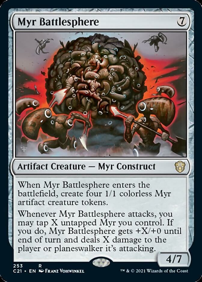 Myr Battlesphere [Commander 2021] | North Game Den