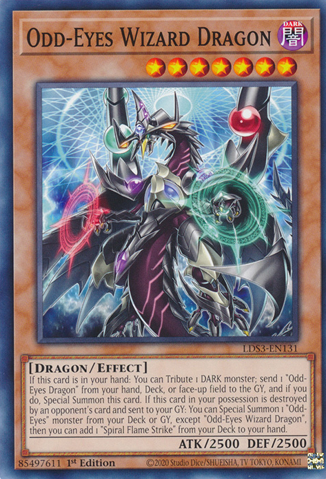 Odd-Eyes Wizard Dragon [LDS3-EN131] Common | North Game Den