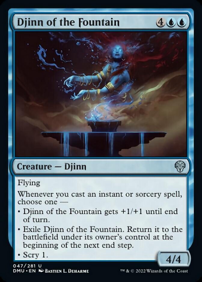 Djinn of the Fountain [Dominaria United] | North Game Den