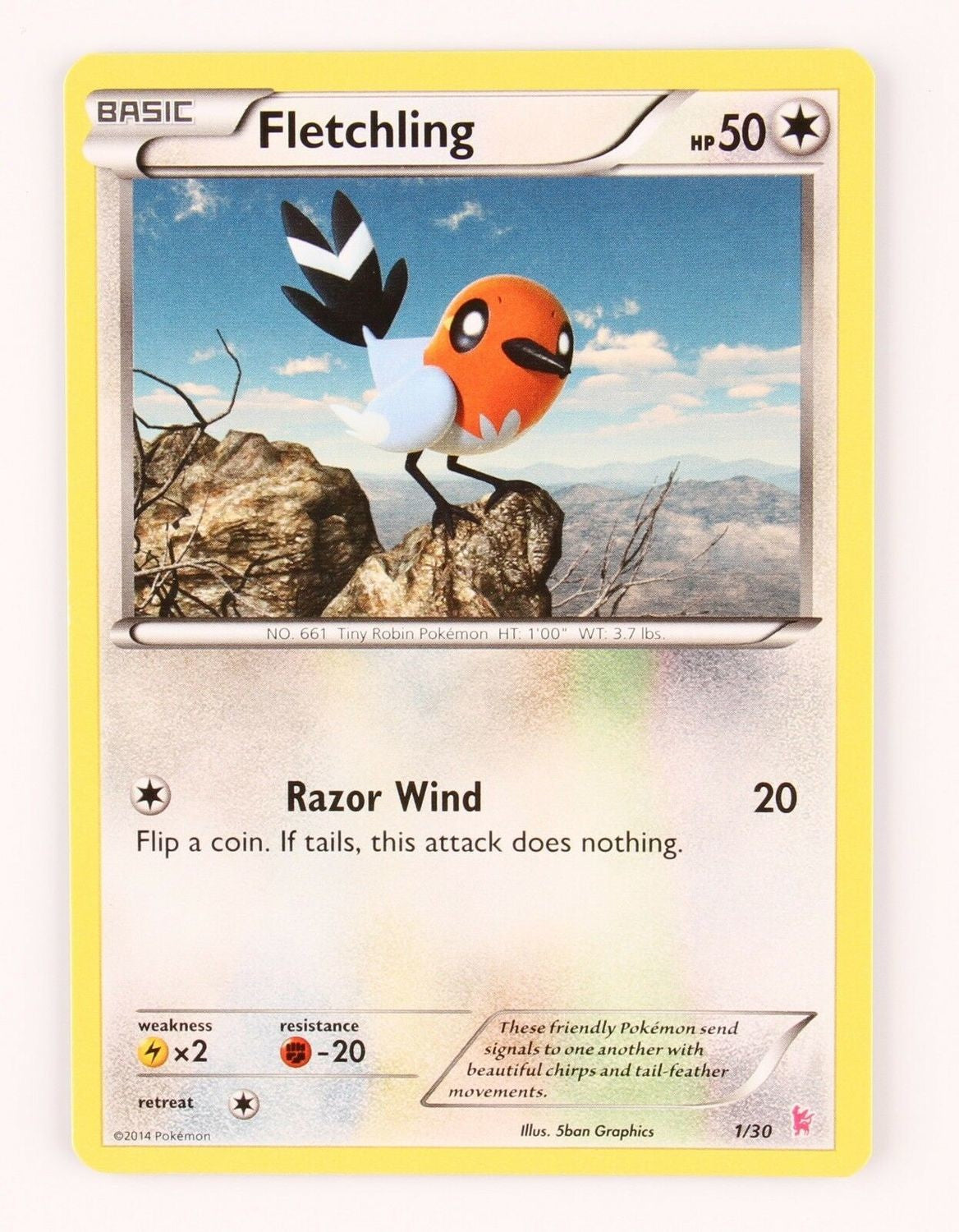 Fletchling (1/30) [XY: Trainer Kit - Sylveon] | North Game Den