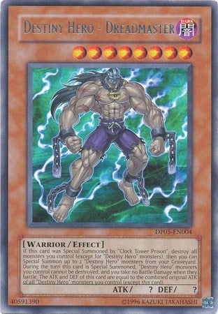 Destiny Hero - Dreadmaster [DP05-EN004] Rare | North Game Den
