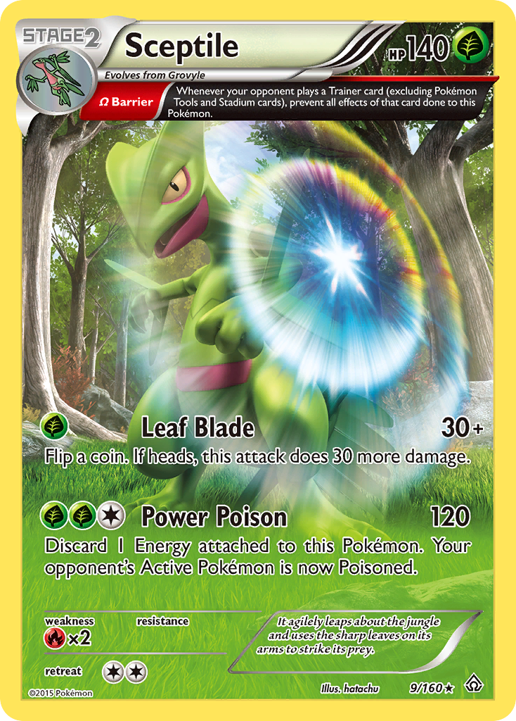 Sceptile (9/160) [XY: Primal Clash] | North Game Den