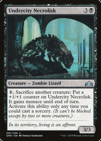 Undercity Necrolisk [Guilds of Ravnica] | North Game Den