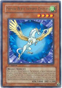 Crystal Beast Sapphire Pegasus [FOTB-EN007] Ultra Rare | North Game Den