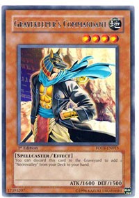 Gravekeeper's Commandant [FOTB-EN015] Rare | North Game Den