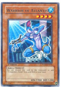 Warrior of Atlantis [FOTB-EN016] Rare | North Game Den